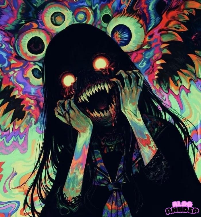 avatar anime ác quỷ nữ lạnh lùng