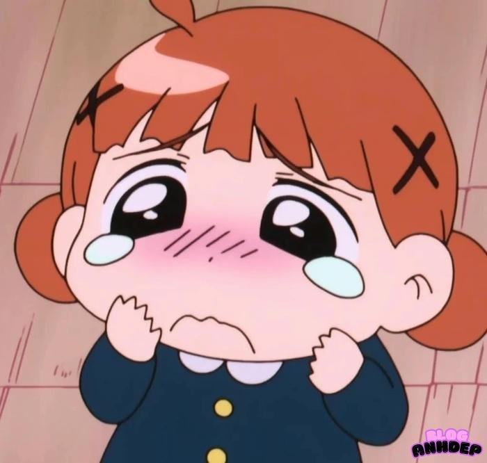 avatar anime chibi khóc