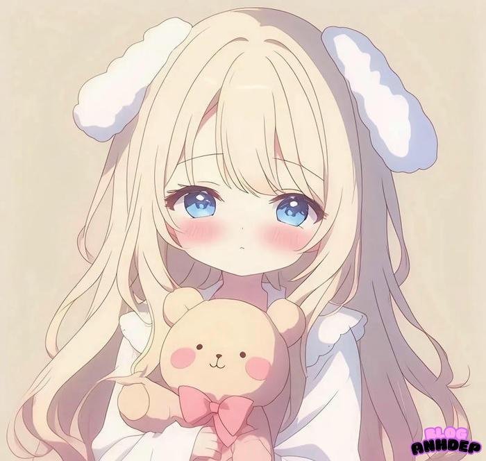 avatar anime cô gái nhỏ