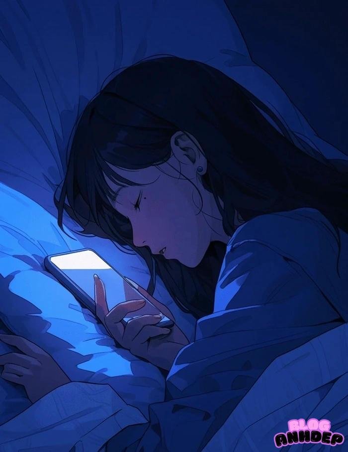 avatar anime nữ cô đơn