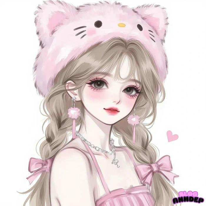 avatar anime nữ cu te