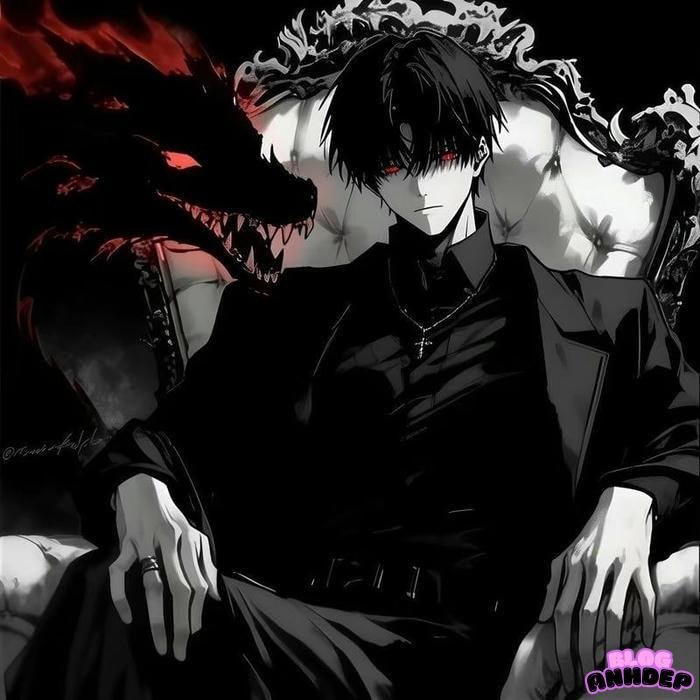 avatar bìa anime ác quỷ lạnh lùng