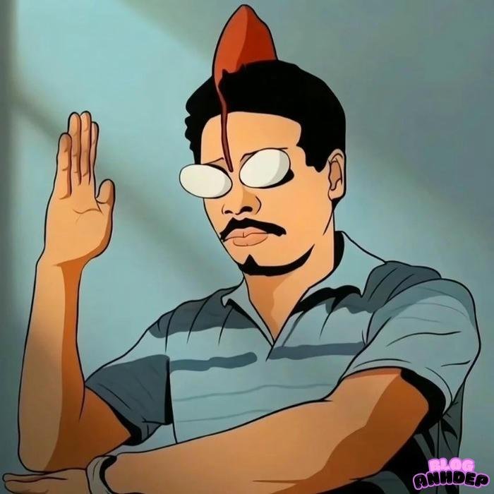 avatar bựa dơ tay