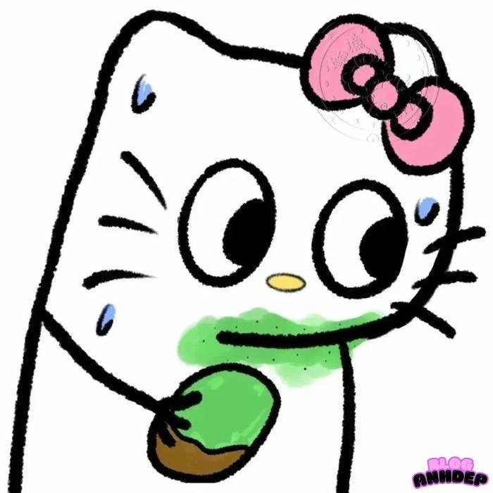 avatar bựa mèo nhầy