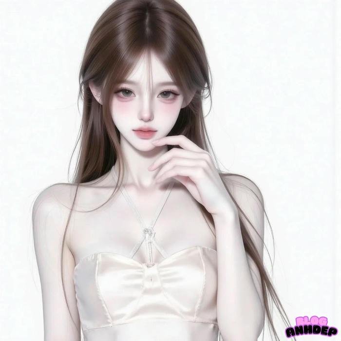 avatar buồn nữ anime