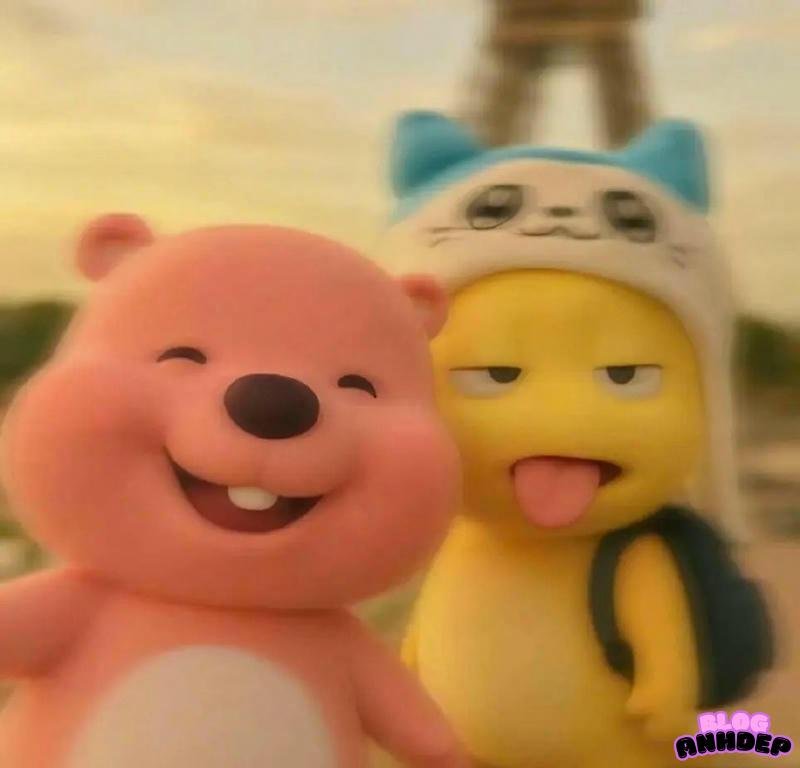 avatar cặp đôi chibi cute