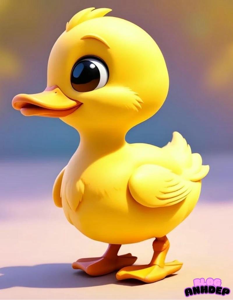 avatar cartoon chú vịt con
