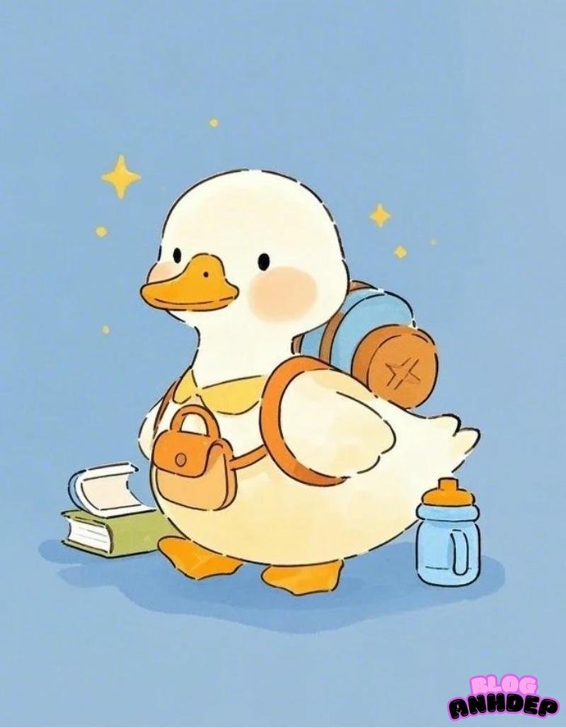 avatar cartoon vịt mẹ