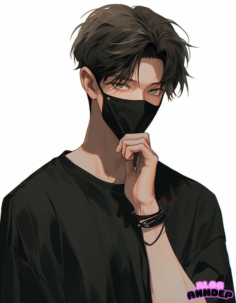 avatar che mặt chàng trai anime