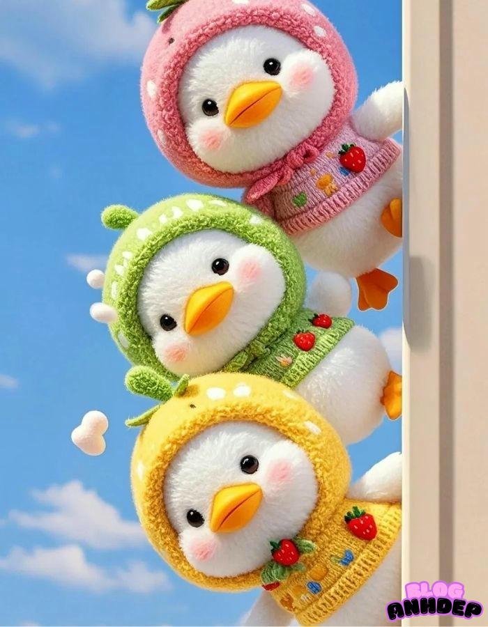 avatar chibi 3 chú vịt