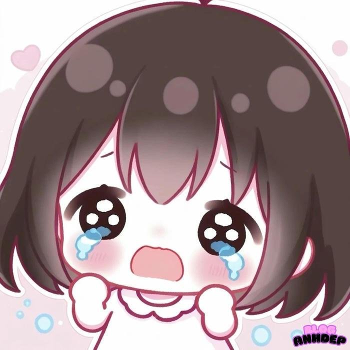 avatar chibi buồn