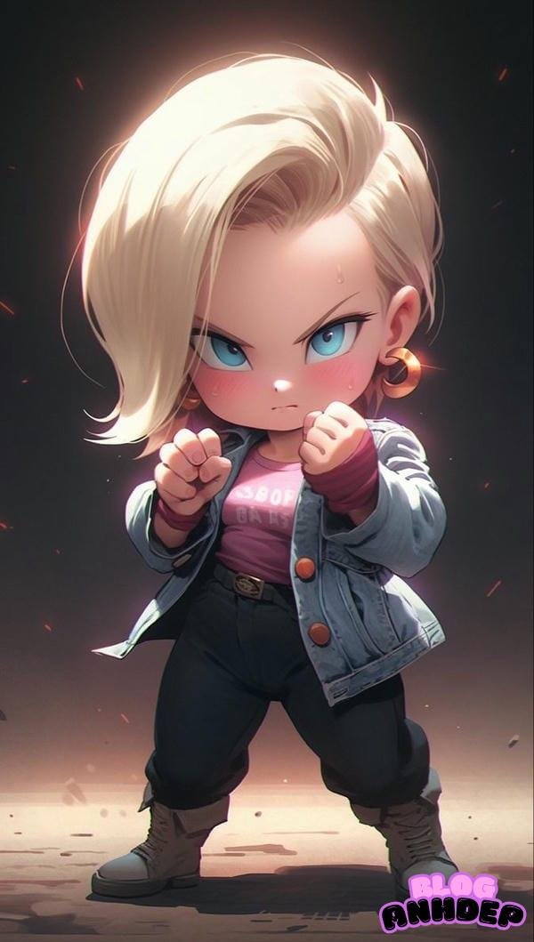 avatar chibi nữ ngầu