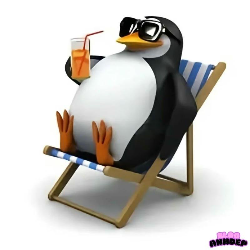 avatar chim cánh cụt bựa