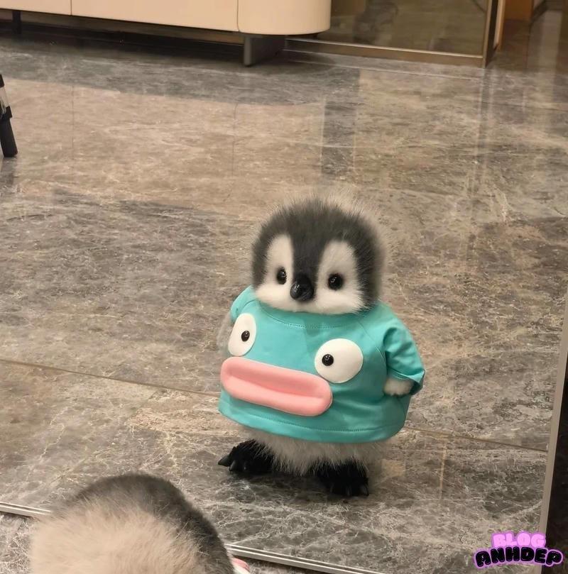 avatar chim cánh cụt gấu bông