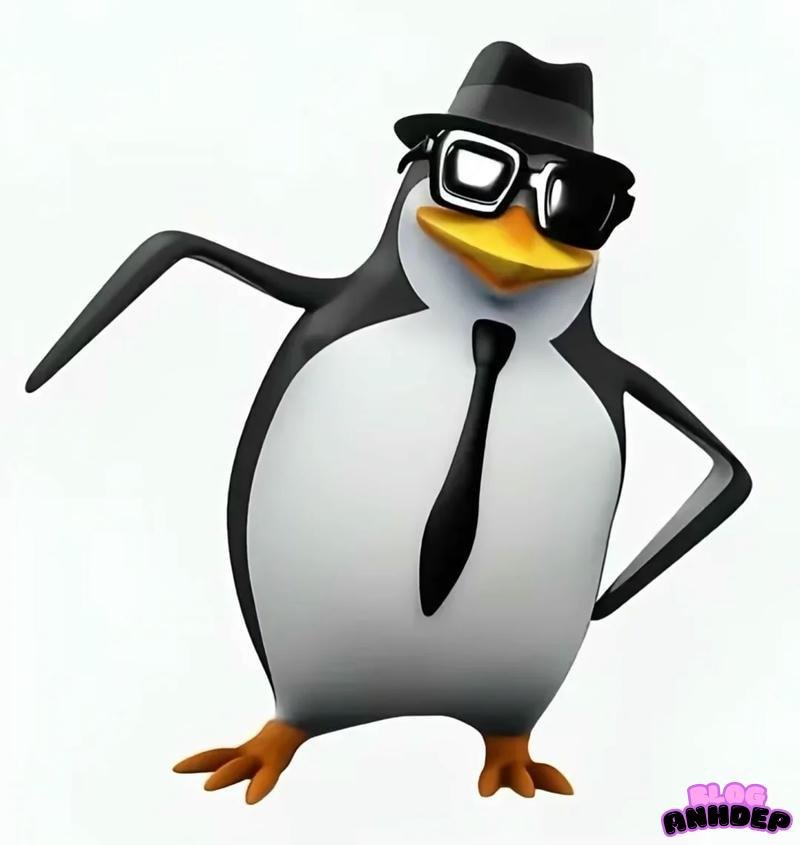 avatar chim cánh cụt hài