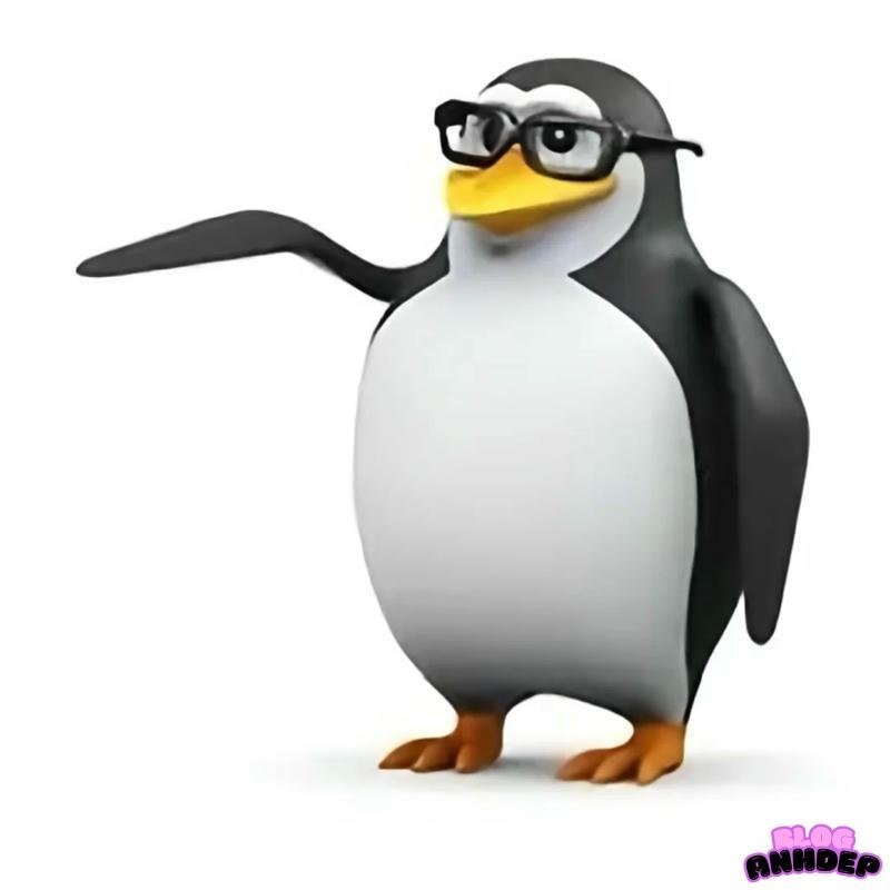 avatar chim cánh cụt làm ảnh đại diện