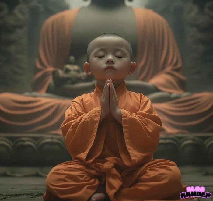 avatar chú tiểu dưới chân phật tổ