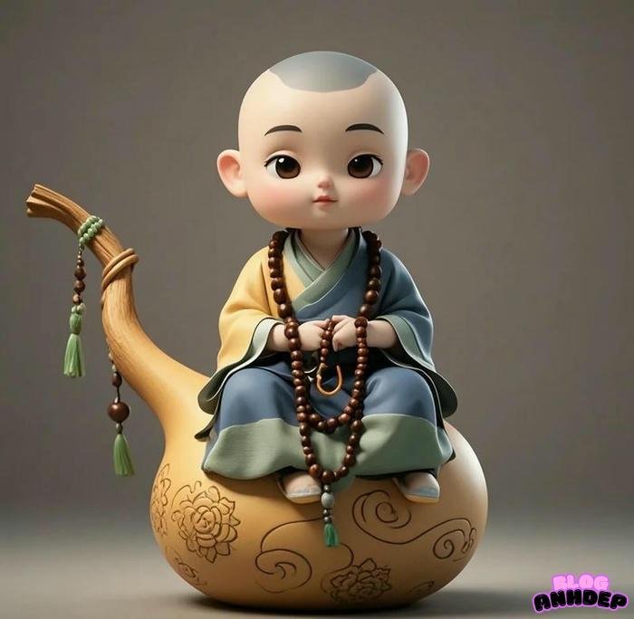 avatar chú tiểu siêu dễ thương