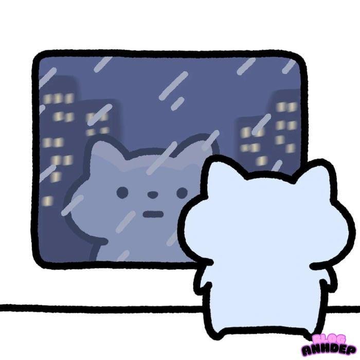 avatar cô đơn giữa thành phố