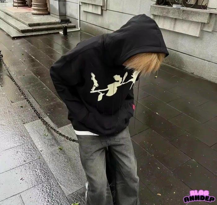 avatar cô đơn nam giấu mặt