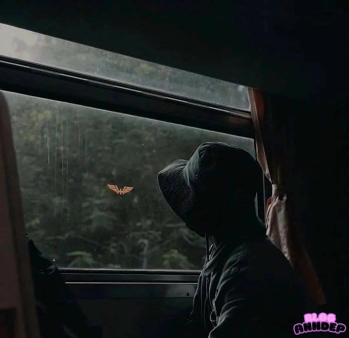 avatar cô đơn nam mệt mỏi