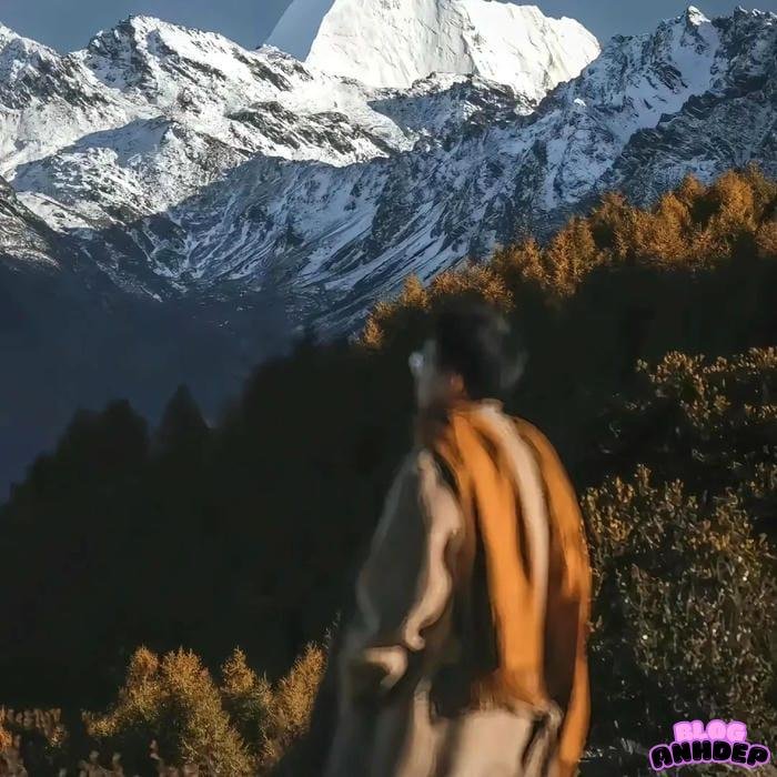 avatar cô đơn nam suy tư