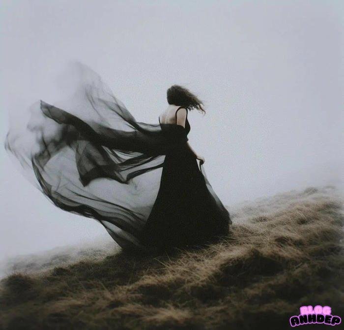 avatar cô đơn quay lưng