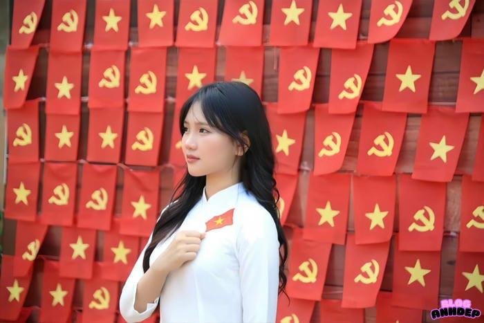 avatar cờ việt nam linh thiêng