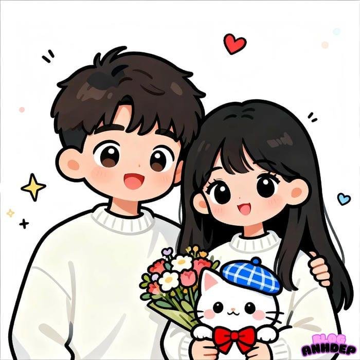 avatar couple sắc nét