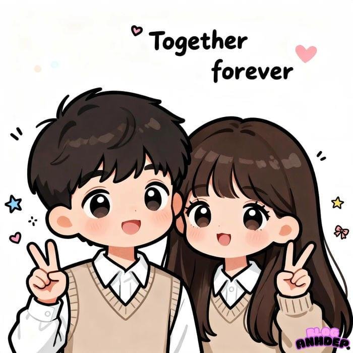 avatar couple sành điệu