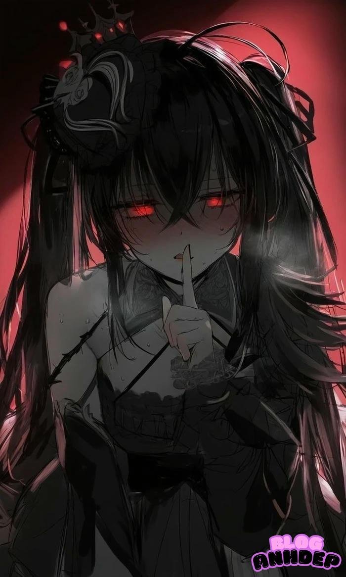 avatar dep anime nữ ác quỷ lạnh lùng