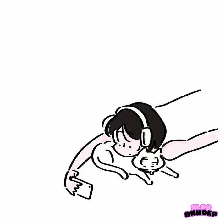 avatar đơn giản cho nữ