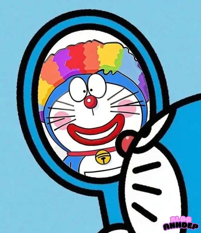 avatar doraemon mặt ngố