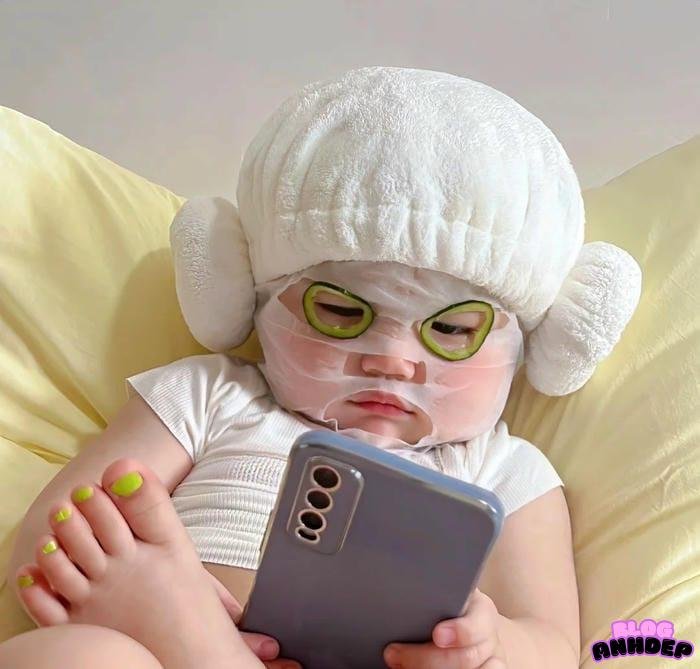 avatar em bé sơ sinh cute