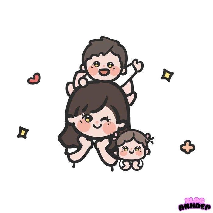 avatar gia đình yêu thương