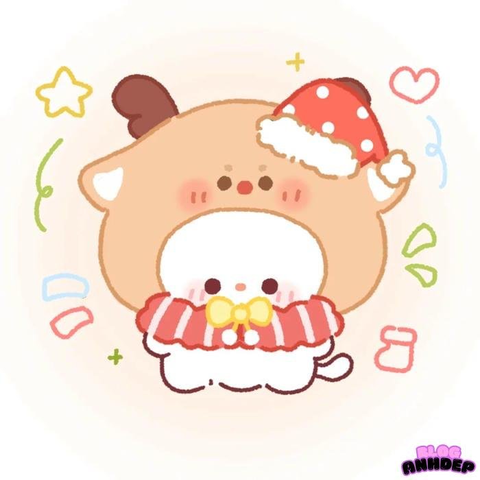 avatar giáng sinh cho nữ