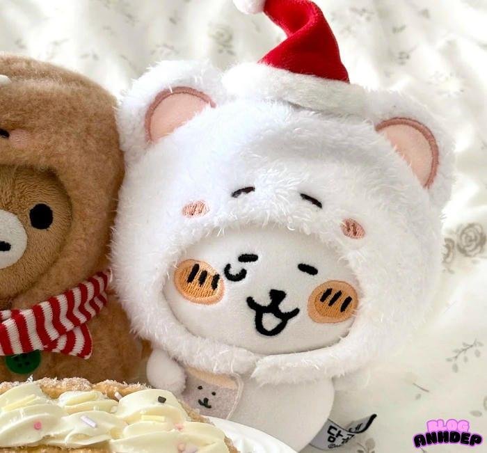 avatar giáng sinh màu trắng tuyết