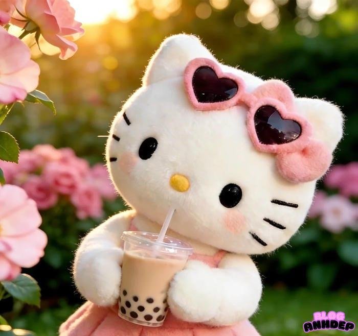 avatar hello kitty lung linh