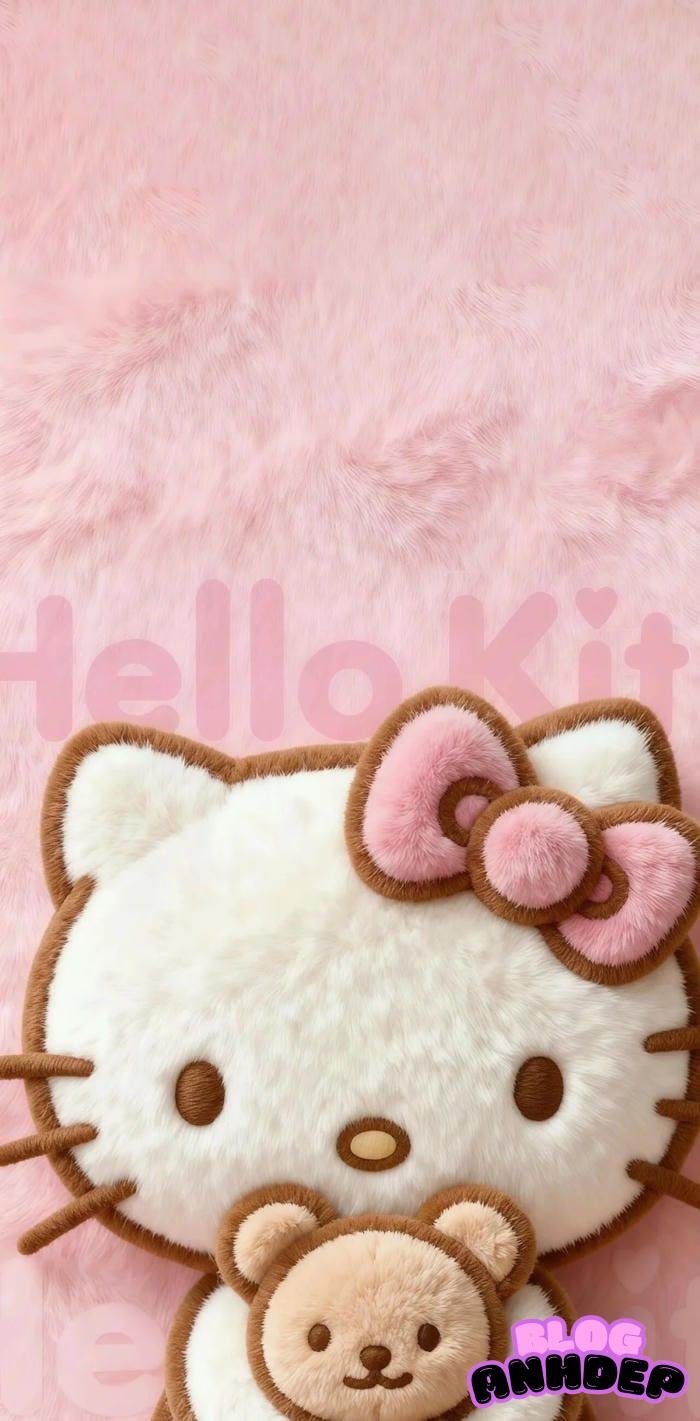 avatar hello kitty và hoa đào