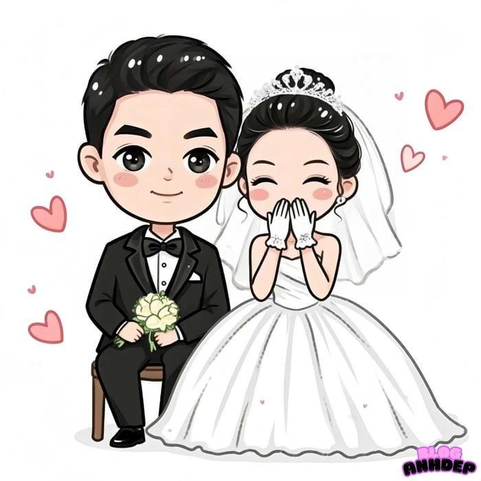 avatar nam và nữ anime