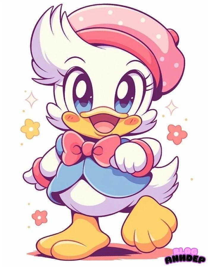 avatar vịt cute chibi