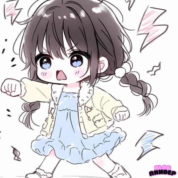 avt đôi chibi bạn