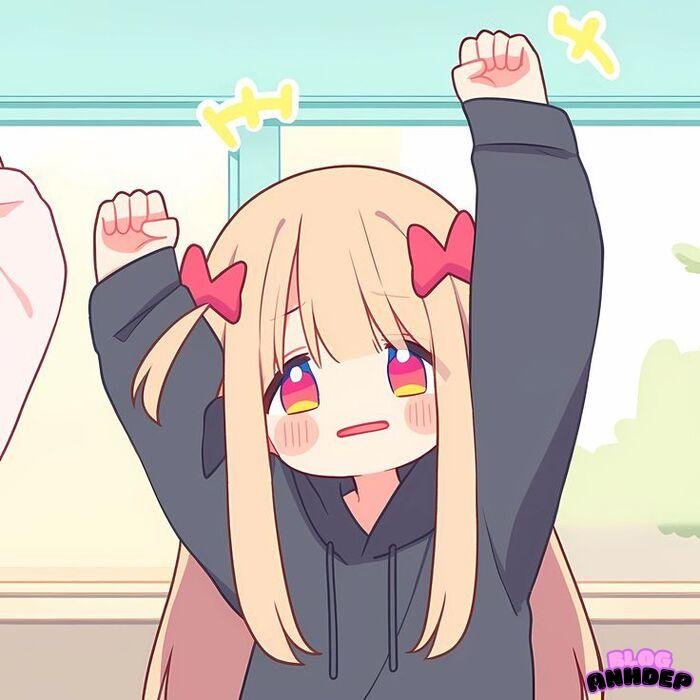 avt đôi chibi cute đôi bạn