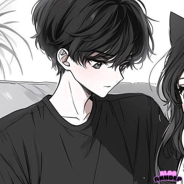 avt đôi chibi ngầu