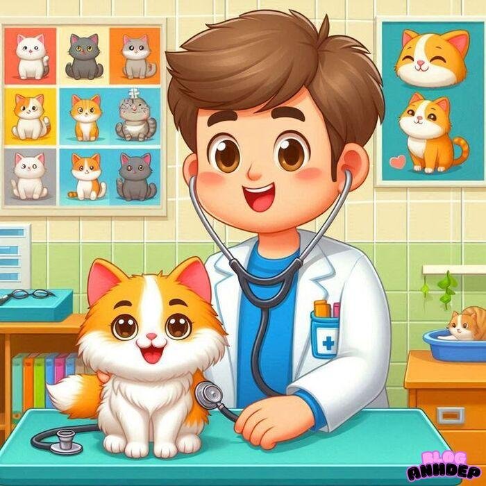 bác sĩ chibi siêu đẹp