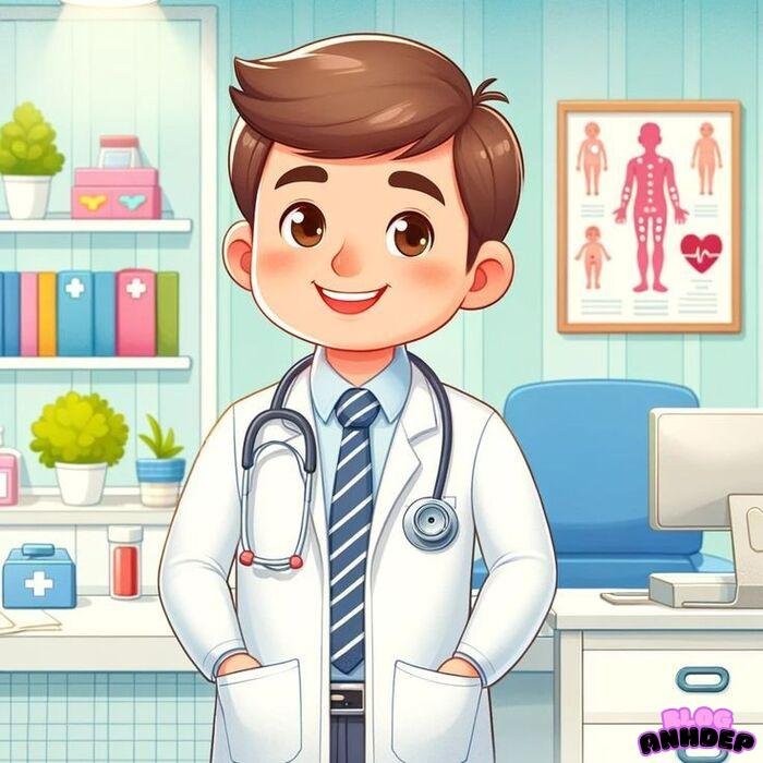 bác sĩ chibi siêu xinh