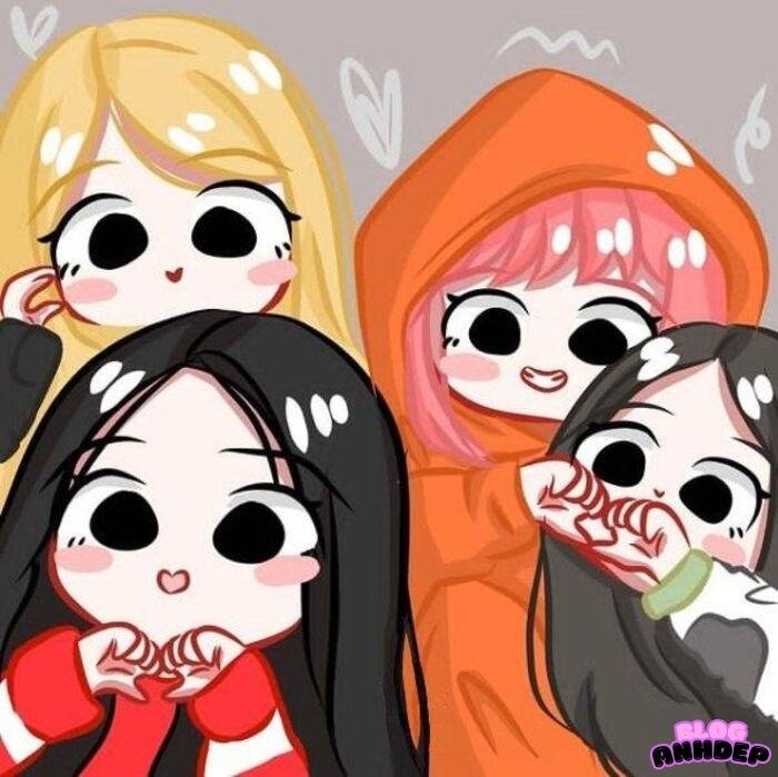 blackpink chibi cute đẹp