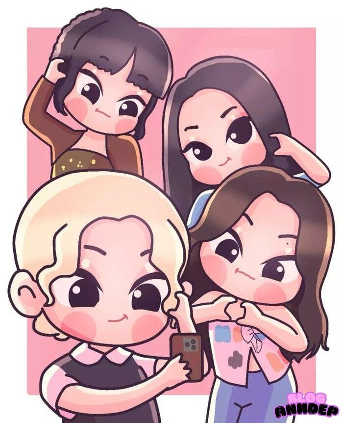 blackpink chibi cute xỉu