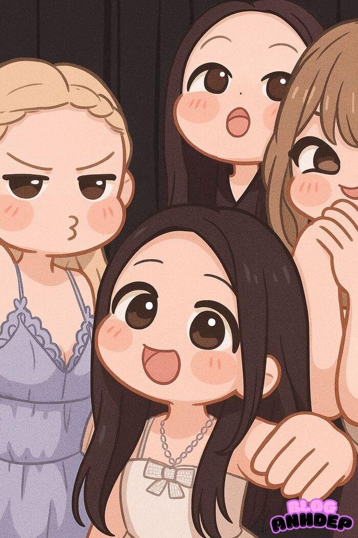 blackpink chibi đẹp nhất