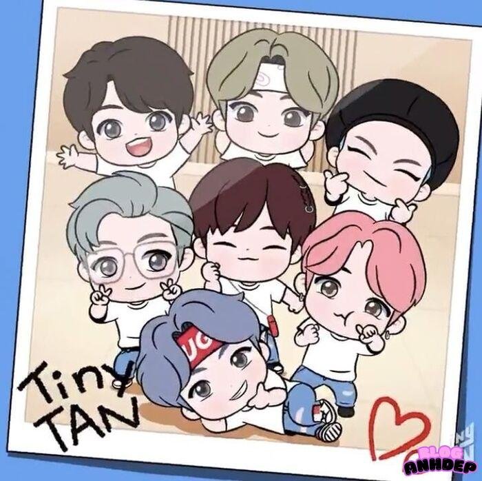 bts chibi cute nhất